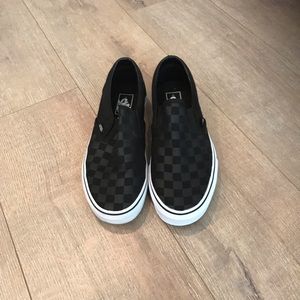 Vans Checkered Slip Ons